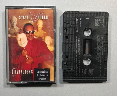 Stevie Wonder / Characters - Cassette Audio