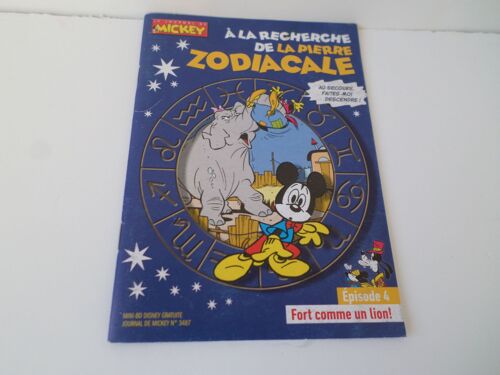Journal De Mickey - A La Recherche De La Pierre Zodiacale N° 4