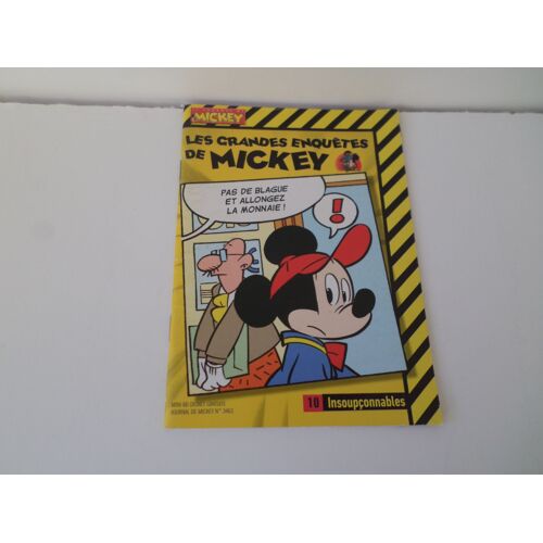Journal De Mickey - Les Grandes Enquetes N° 10