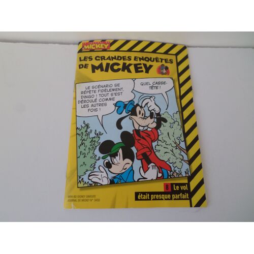 Journal De Mickey - Les Grandes Enquetes N° 8