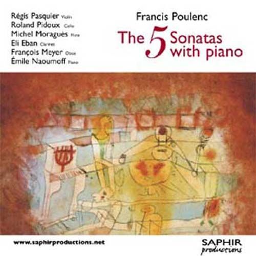 Sonate Pour Clarinette Et Piano, Sonate Pour Flûte Et Piano, Sonate Pour Violon Et Piano, Sonate Pour Violoncelle Et Piano, Sonate Pour Hautbois Et Piano