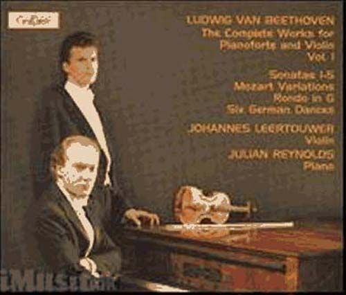 Sonates Pour Violon Et Piano Vol. 1 : Nos. 1 À 5, Rondo, Danses Allemandes Leertouwer, Violon & Reynolds, Piano