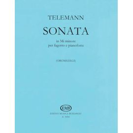 Sonata In Mi Minore Per Fagotto E Pianoforte