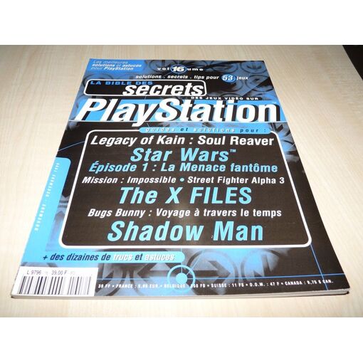 Magazine La Bible Des Secrets Des Jeux Vidéos Spécial Dreamcast (Printemps 2001) – Bon état