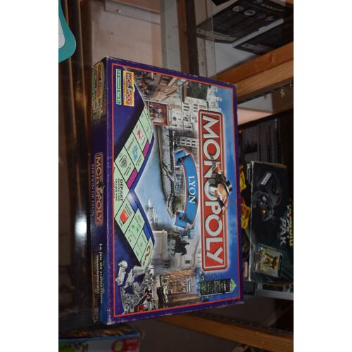 Monopoly Spécial Lyon - Édition Locale - Complet - Jeu De Société Occasion