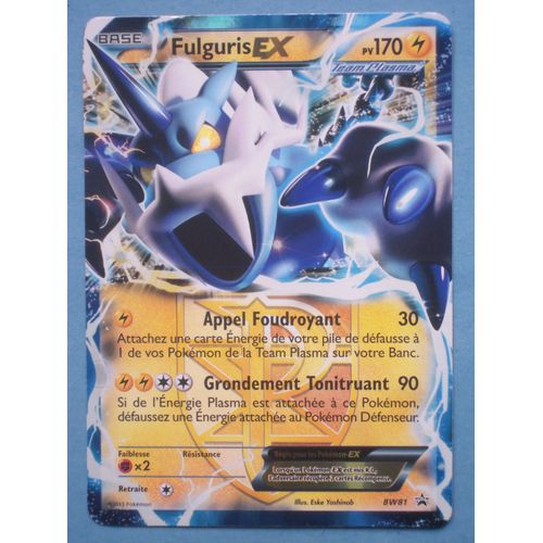 Bw81 - Fulguris Ex - Pokémon- - Promo - Français