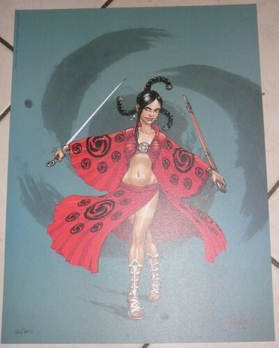 Buchet - Fille En Kimono 300ex N°/S - Affiche / Poster Envoi En Tube