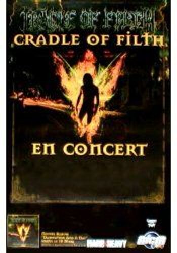 Cradle Of Filth - Damnation And A Day - En Concert (Q) - Affiche / Poster Envoi En Tube
