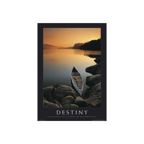 Destiny - Paysage - Pirogue - Affiche / Poster Envoi En Tube