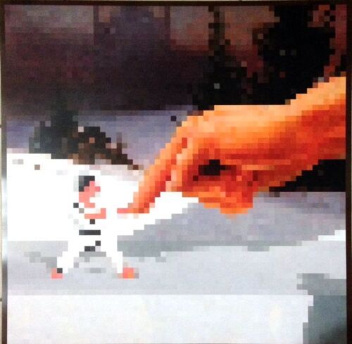 Minecraft - Hand - Affiche / Poster Envoi En Tube