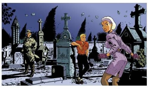 Meynet - Affiche Cimetière N°/S 30ex - Affiche / Poster Envoi En Tube