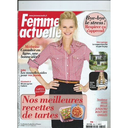 Femme Actuelle 09/03/2016 Rencontre  Laurent Lafitte, Patrice Romedenne Son Regard Sur L'actu, Christophe Maé Chante Ses Vérité, Ces Nouvelles Romancières Nous Racontent Comment Tout A Commencé N°1650
