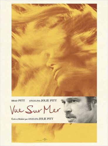 Vue Sur Mer / By The Sea - Affiche Originale De Cinéma - Format 40x60 Cm - Un Film De Et Avec Angelina Jolie Pitt - Brad Pitt, Mélanie Laurent, Melvil Poupaud, Richard Bohringer - Année 2015