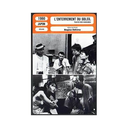 Fiche Monsieur Cinema L'enterrement Du Soleil
