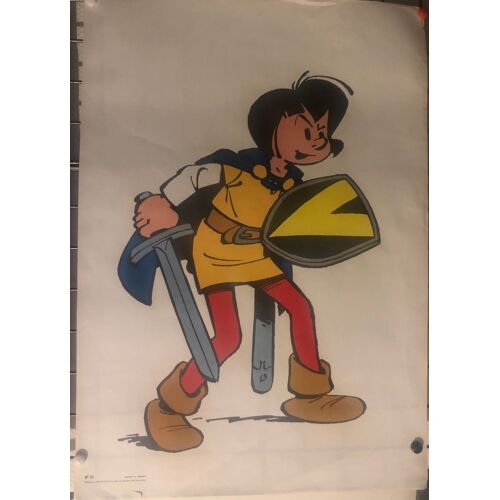 Affiche Johan, Peyo, Johan Et Pirlouit