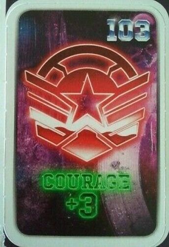 Carte Marvel Leclerc 2021 Courage Plus 3 N103