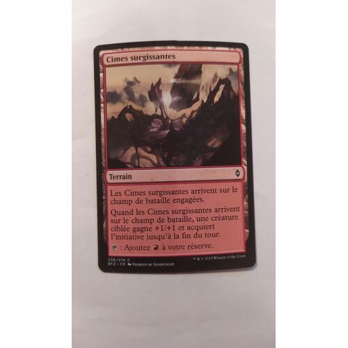 Looming Spires // Cimes Surgissantes (La Bataille De Zendikar)