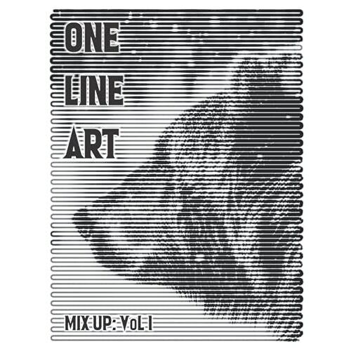 One Line Art: One Color Coloring Book - Mix Up Vol 1 - New Kind Of Coloring With One Color To Use For Adults Relaxation & Stress Relief (One Line Art Coloring Books (One Color))