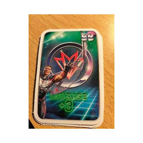Carte Marvel Leclerc 2021 Courage Plus 3 N66