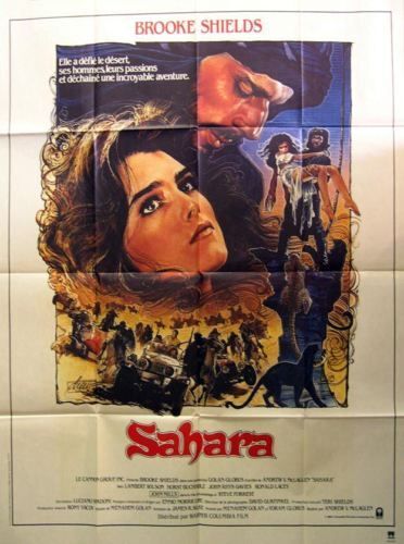 Sahara - Brooke Shields - Affiche Cinema Originale