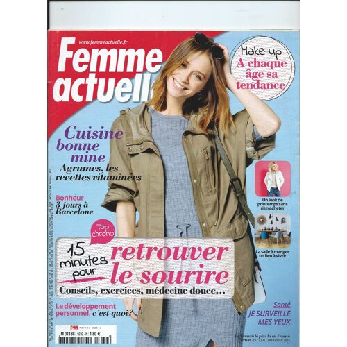 Femme Actuelle 22/02/2016 Rencontre Leonardo Dicaprio, Écouter  Elton John N°1639