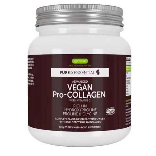 Igennus Pure & Essential Advanced Vegan Pro-Collagen 500g. 