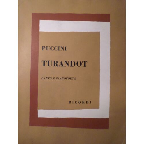 Turando Canto E Pianoforte - Chant Et Piano