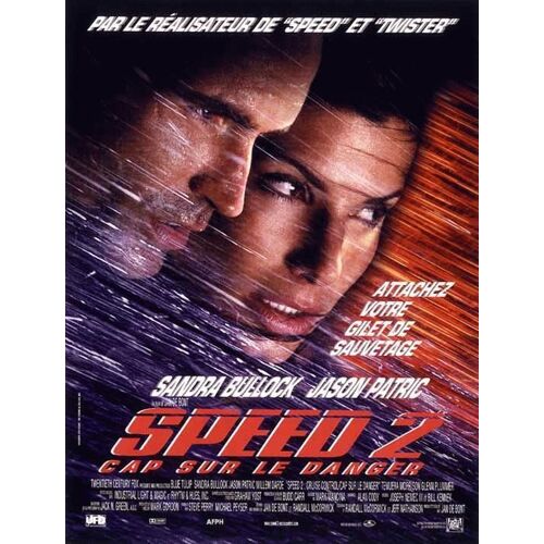 Speed 2 - Sandra Bullock - Affiche Cinema Originale