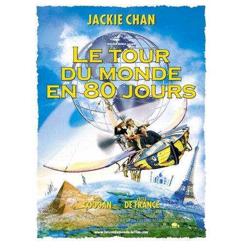 Le Tour Du Monde En 80 Jours - Jackie Chan - Affiche Cinema Originale