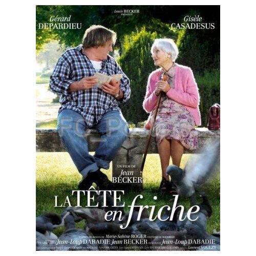La Tête En Friche - Gérard Depardieu - Affiche Cinema Originale