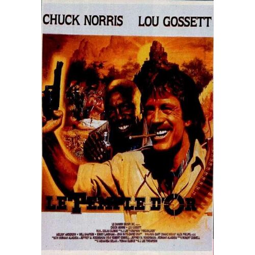 Le Temple D'or - Chuck Norris - Affiche Cinema Originale