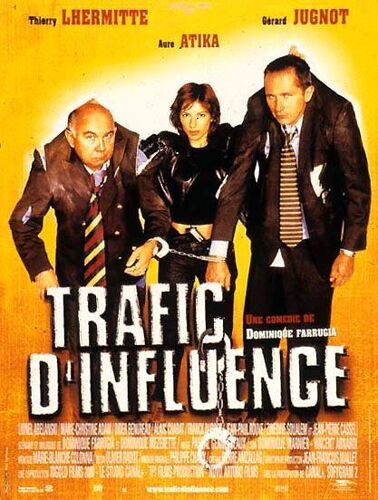 Trafic D'influence - Aure Atika - Affiche Cinema Originale