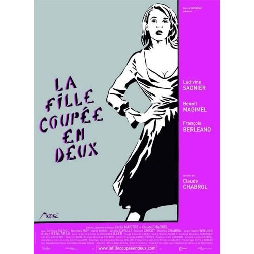 La Fille Coupée En Deux - Ludiivine Sagnier - Affiche Cinema Originale
