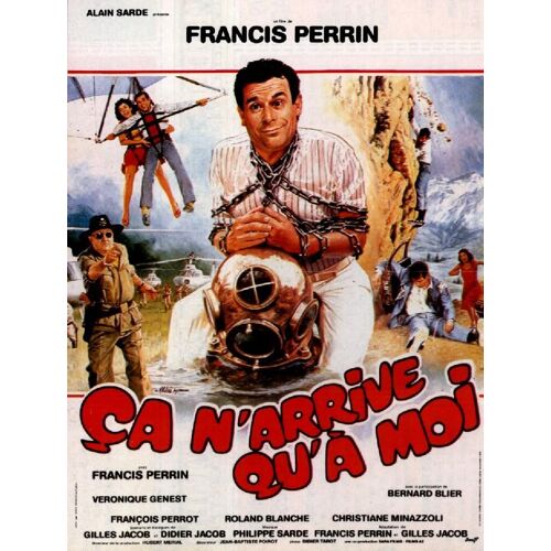 Ca N'arrive Qu'a Moi - Francis Perrin - 40x56cm - Affiche Cinéma Originale - Envoi Plié