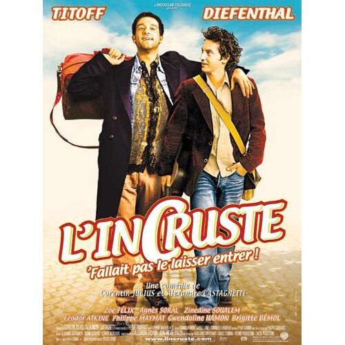 L'incruste - Titiff - Diefenthal - Affiche Cinema Originale