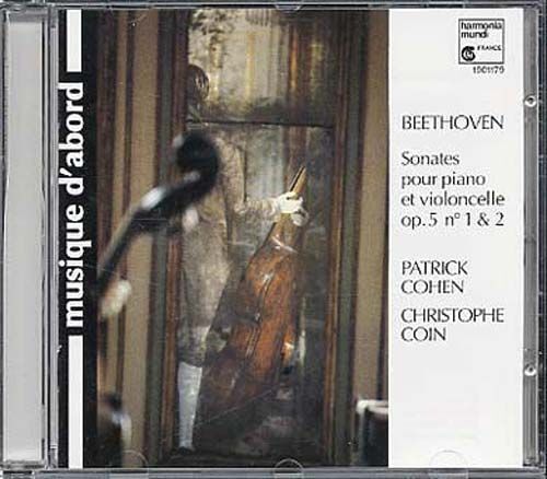 Sonates Pour Violoncelle Et Piano Nos. 1 & 2 Coin, Violoncelle & Cohen, Piano