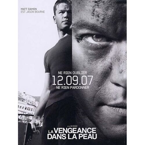 La Vengeance Dans La Peau - Matt Damon - Affiche Cinema Originale