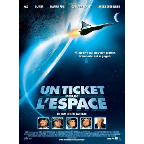 Un Ticket Pour L'espace - Kad - Affiche Cinema Originale