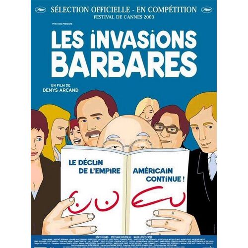 Les Invasions Barbares - - Affiche Cinema Originale