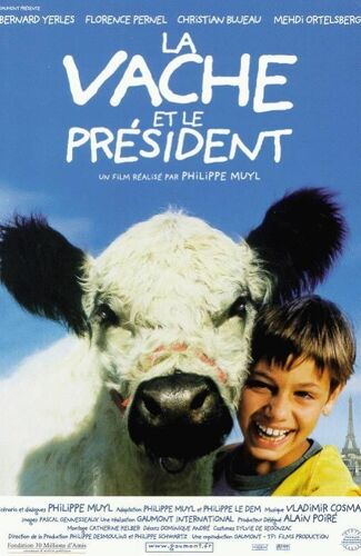 La Vache Et Le Président -  - Affiche Cinema Originale