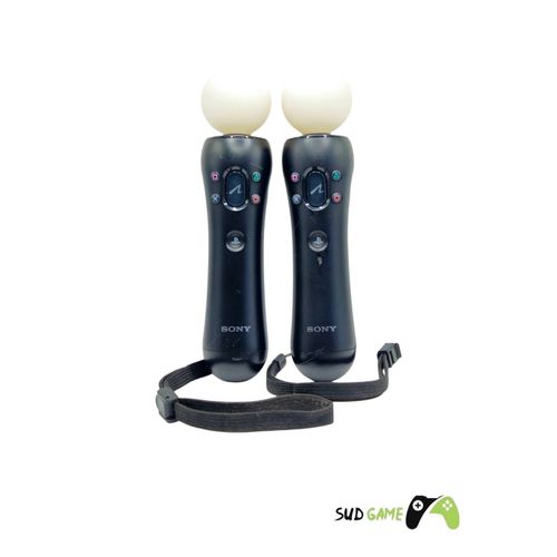 PS4/PlayStation 4 - Lot de 2 Manettes PS Move officielles Sony - Compatible PS3/PS4 - Très Bon état