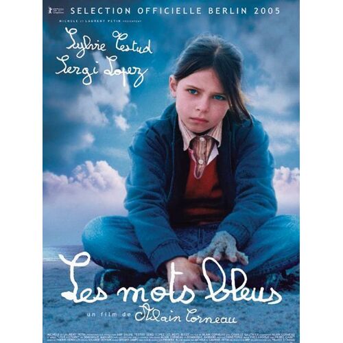 Les Mots Bleus - Sylvie Testud - Sergi Lopez - Affiche Cinema Originale