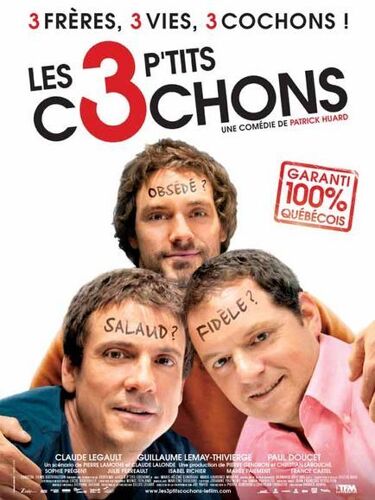 Les 3 P'tits Cochons -  - Affiche Cinema Originale