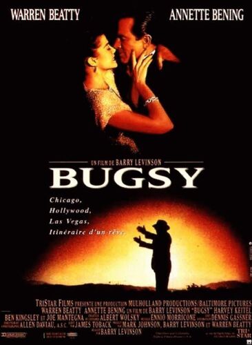Bugsy - Warren Beatty - Affiche Cinema Originale