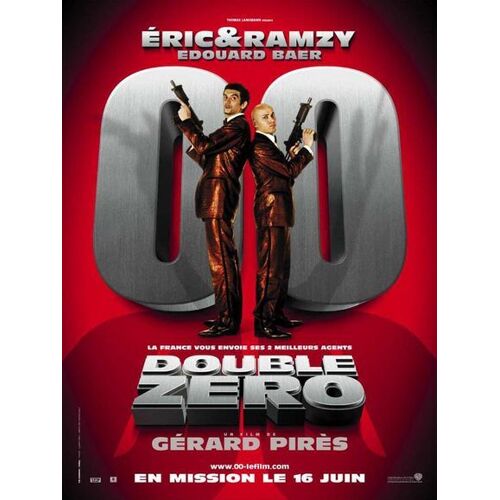 Double Zéro - Eric & Ramzy - Affiche Cinema Originale