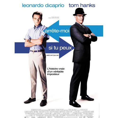 Arrête-Moi Si Tu Peux - Leonardo Dicaprio - Affiche Cinema Originale