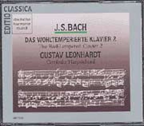 Clavier Bien Tempere, Livre 2 Leonhardt, Clavecin