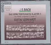 Clavier Bien Tempere, Livre 2 Leonhardt, Clavecin