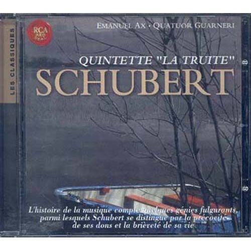 Quint. "La Truite", Sonate "Arpeggione" Pour Violoncelle Et Piano Ax