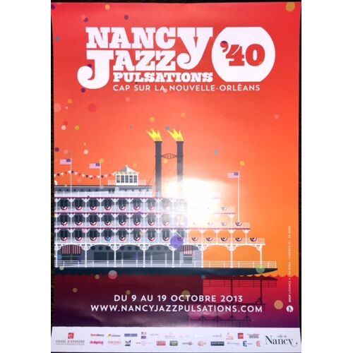 Nancy Jazz Pulsations - Affiche Musique / Concert / Poster